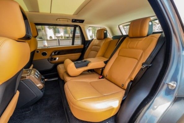 The rear seats offer immense comfort and space