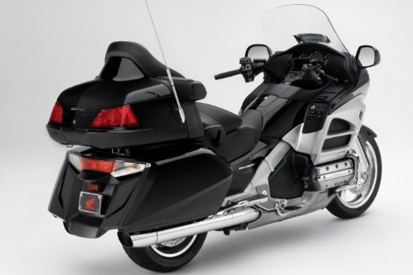 Despite its weight the Honda Gold Wing feels easy to ride