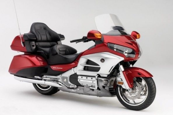 The Honda Gold Wing is an extremely comfortable cruiser motorcycle with great ride quality