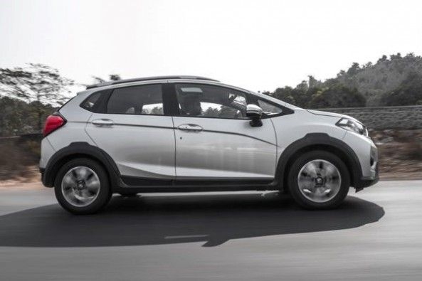 Thanks to the high ground clearance, one doesn't have to worry about scrapping the WR-V