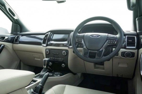 The new Endeavour gets push button start and Ford's SYNC 3 UI