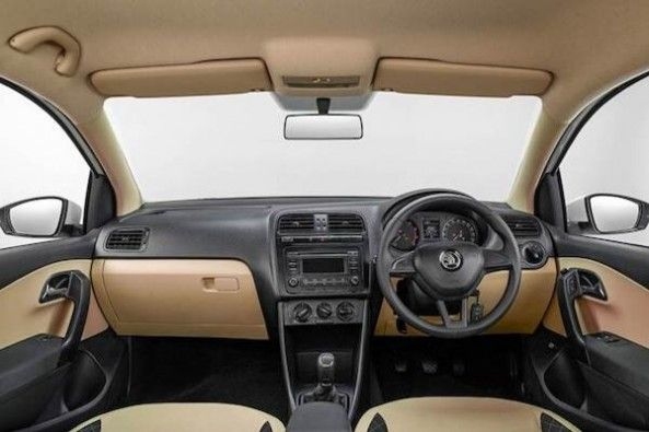 Skoda Rapid Dashboard and Steering Wheel