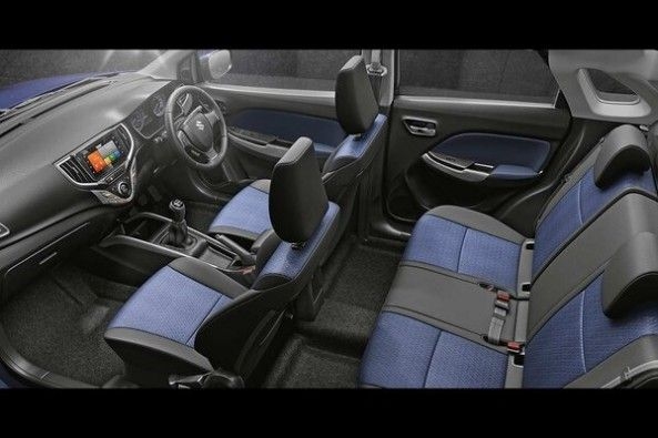 Maruti Suzuki Baleno Interiors and Seat Layout