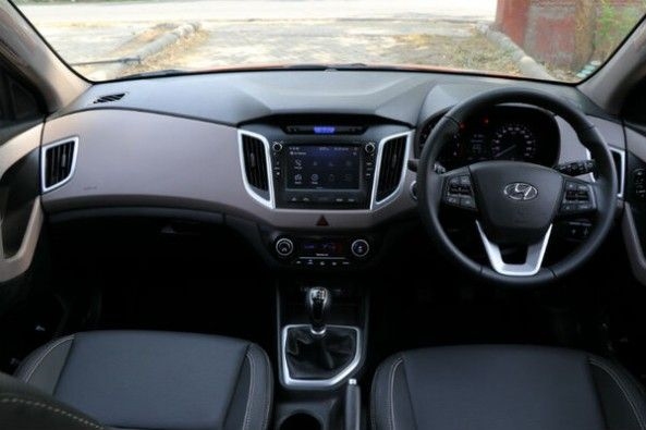 Hyundai Creta Front Seats and Steering Wheel