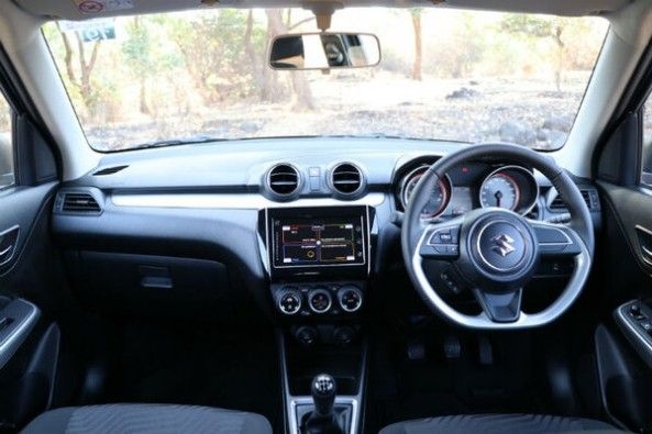 Maruti Suzuki Steering Wheel and Dashboard