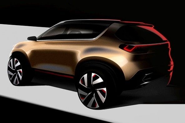 Kia Motors Compact SUV Concept at Auto Expo 2020