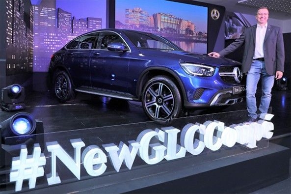Mercedes-Benz GLC Coupe Side View