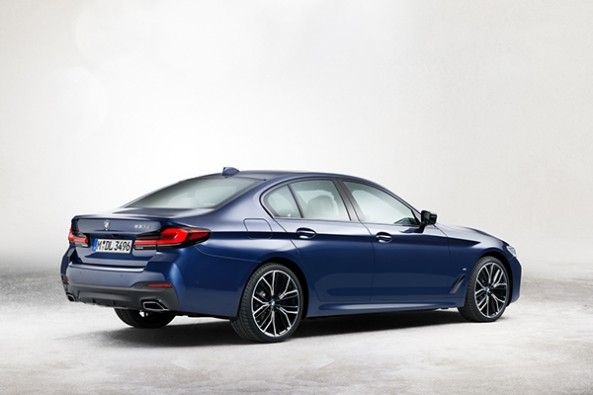 BMW 5 Series Facelift Backside Image
