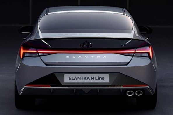 2021 Hyundai Elantra N-Line Back