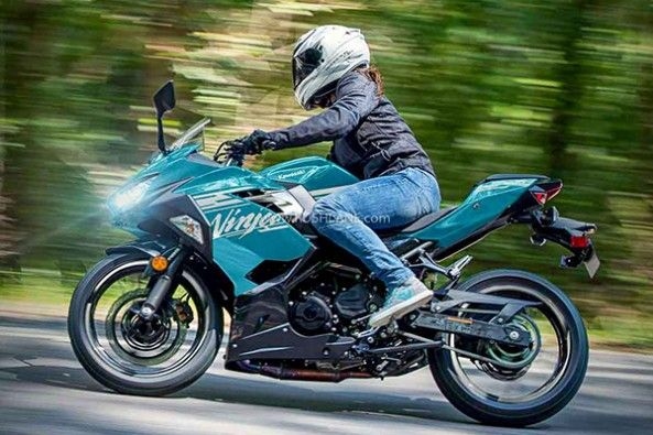 2021 Kawasaki Ninja 400 Blue