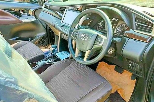 2021 Toyota Innova Crysta facelift Interior