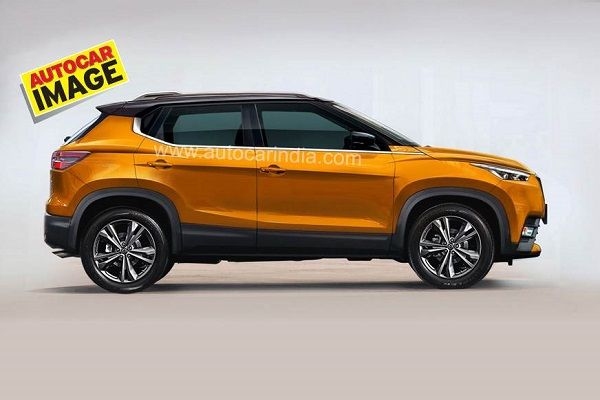 nissan magnite suv on road price