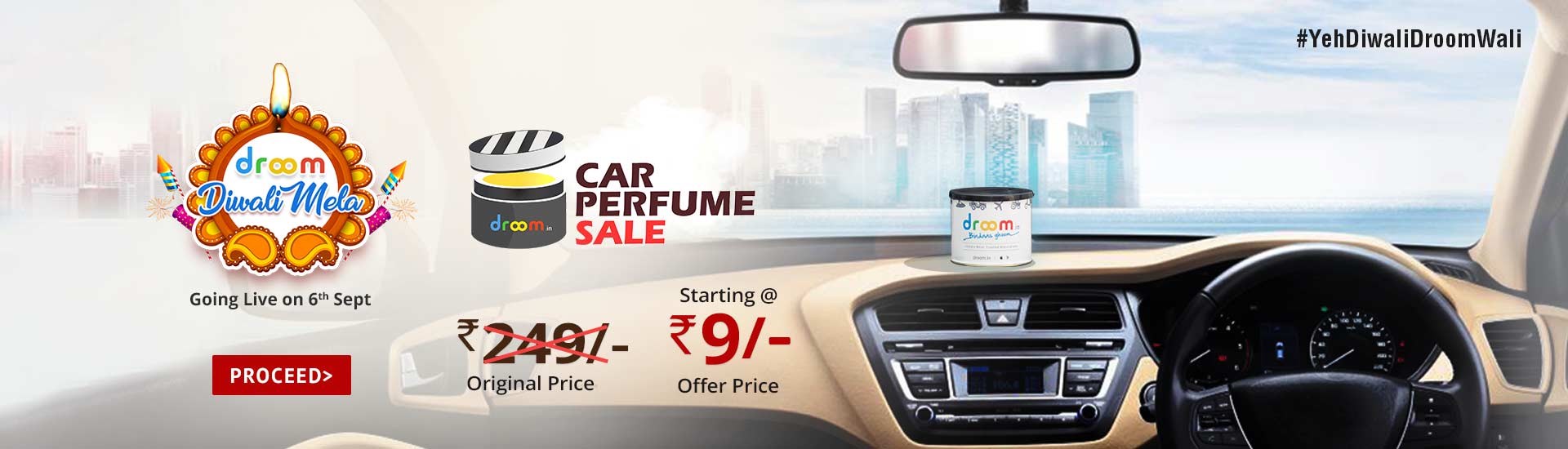 Car Perfume Sale | Register Now Option | Droom
