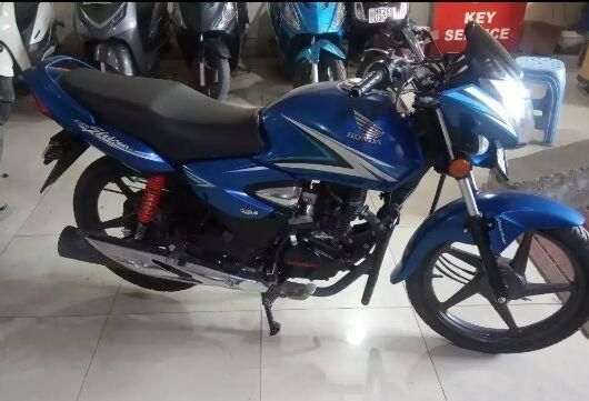 18 Used Blue Color Honda Cb Shine Motorcycle Bike For Sale Droom