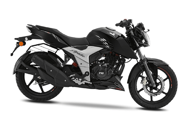 tvs rtr 160 4v bs6 mileage